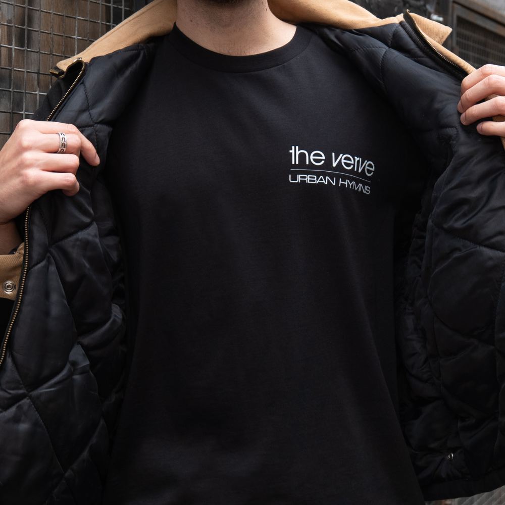 The Verve - Urban Hymns Tracklist Black T-Shirt