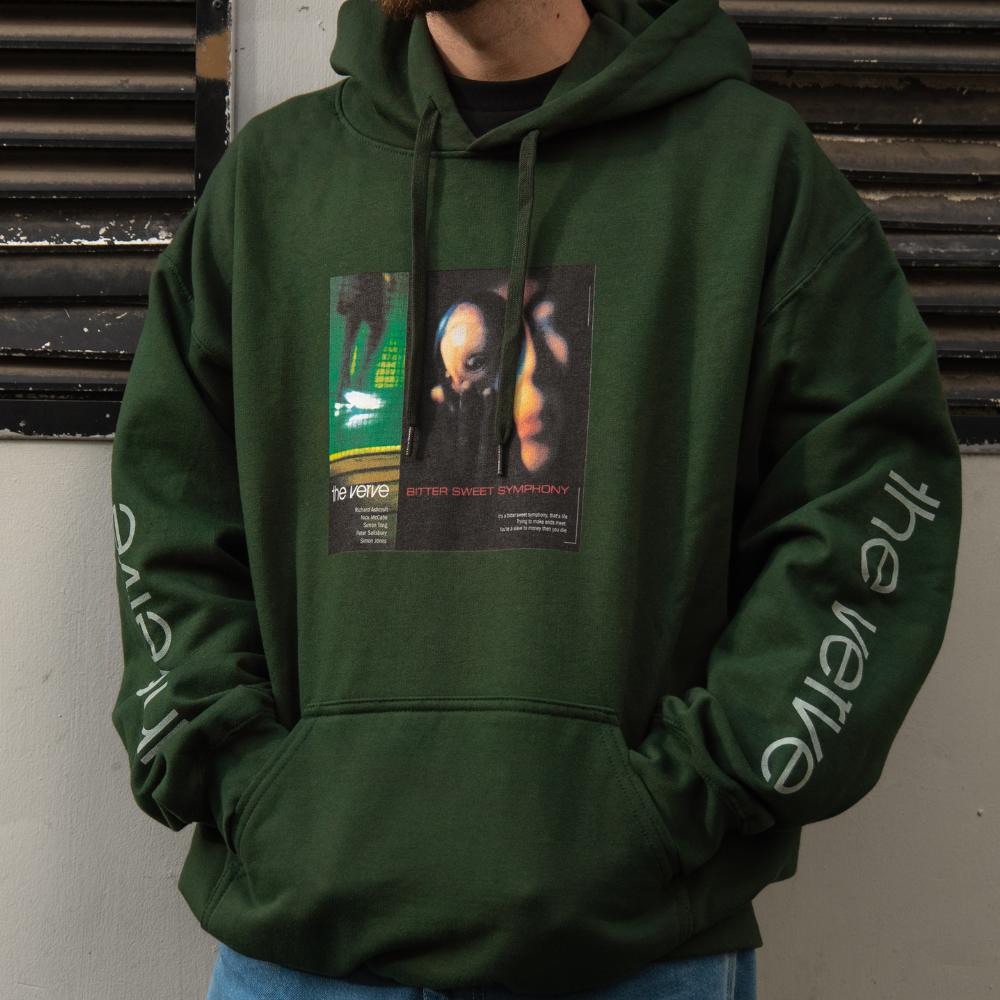 The Verve - Bitter Sweet Symphony Green Hoodie